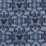 Disney Mickey Mouse Damask Tile Blue Men's Tie - Cufflinks.com - Flyclothing LLC