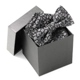 Disney Mickey Mouse Damask Pocket Square and Bow Tie Gift Set