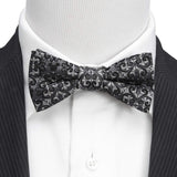 Disney Mickey Mouse Damask Pocket Square and Bow Tie Gift Set - Cufflinks.com - Flyclothing LLC
