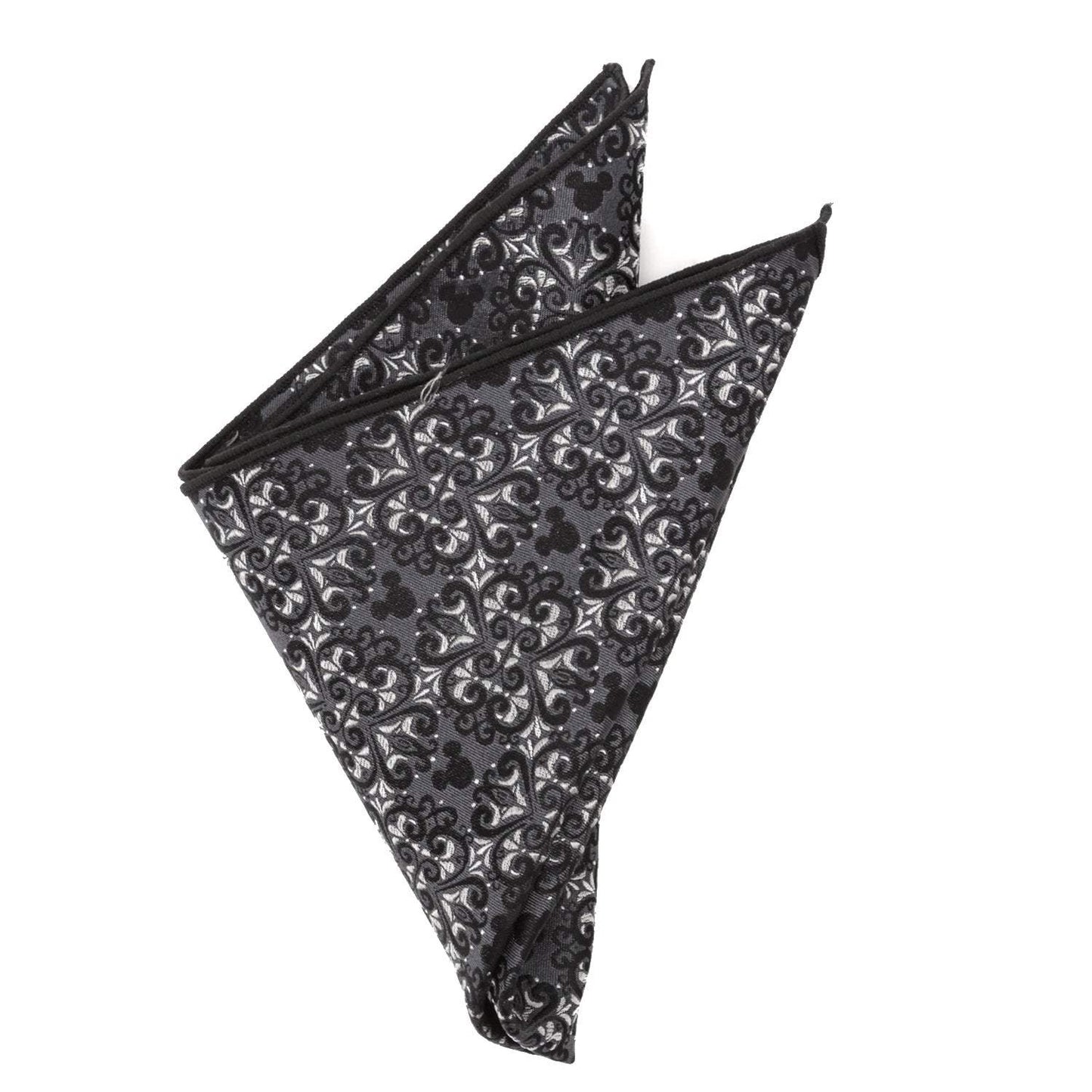 Disney Mickey Mouse Damask Pocket Square and Bow Tie Gift Set - Cufflinks.com - Flyclothing LLC