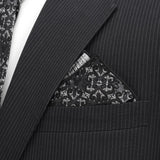 Disney Mickey Mouse Damask Pocket Square and Bow Tie Gift Set