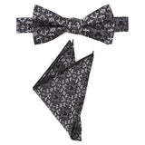 Disney Mickey Mouse Damask Pocket Square and Bow Tie Gift Set