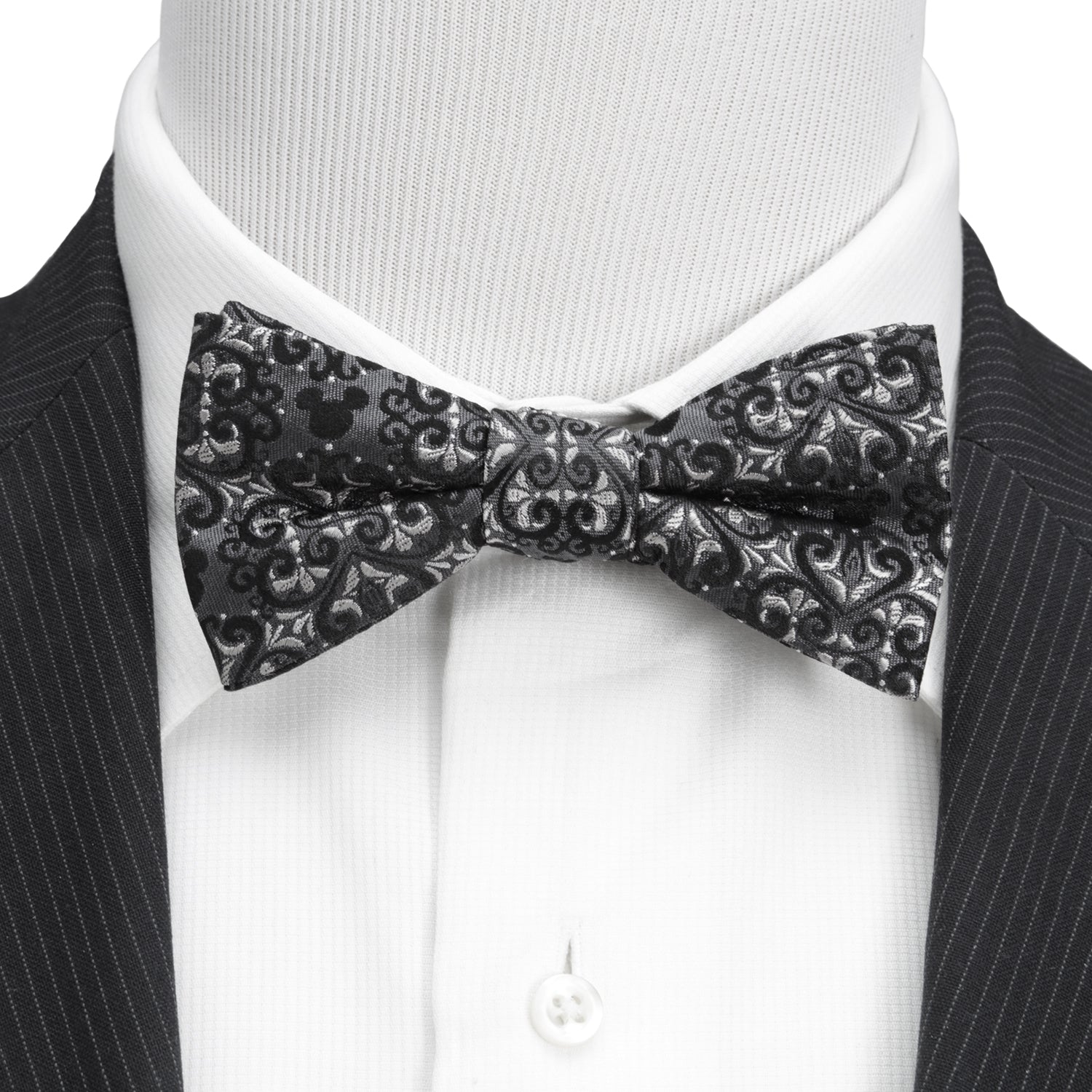 Disney Mickey Mouse Damask Tile Bow Tie - Cufflinks.com - Flyclothing LLC