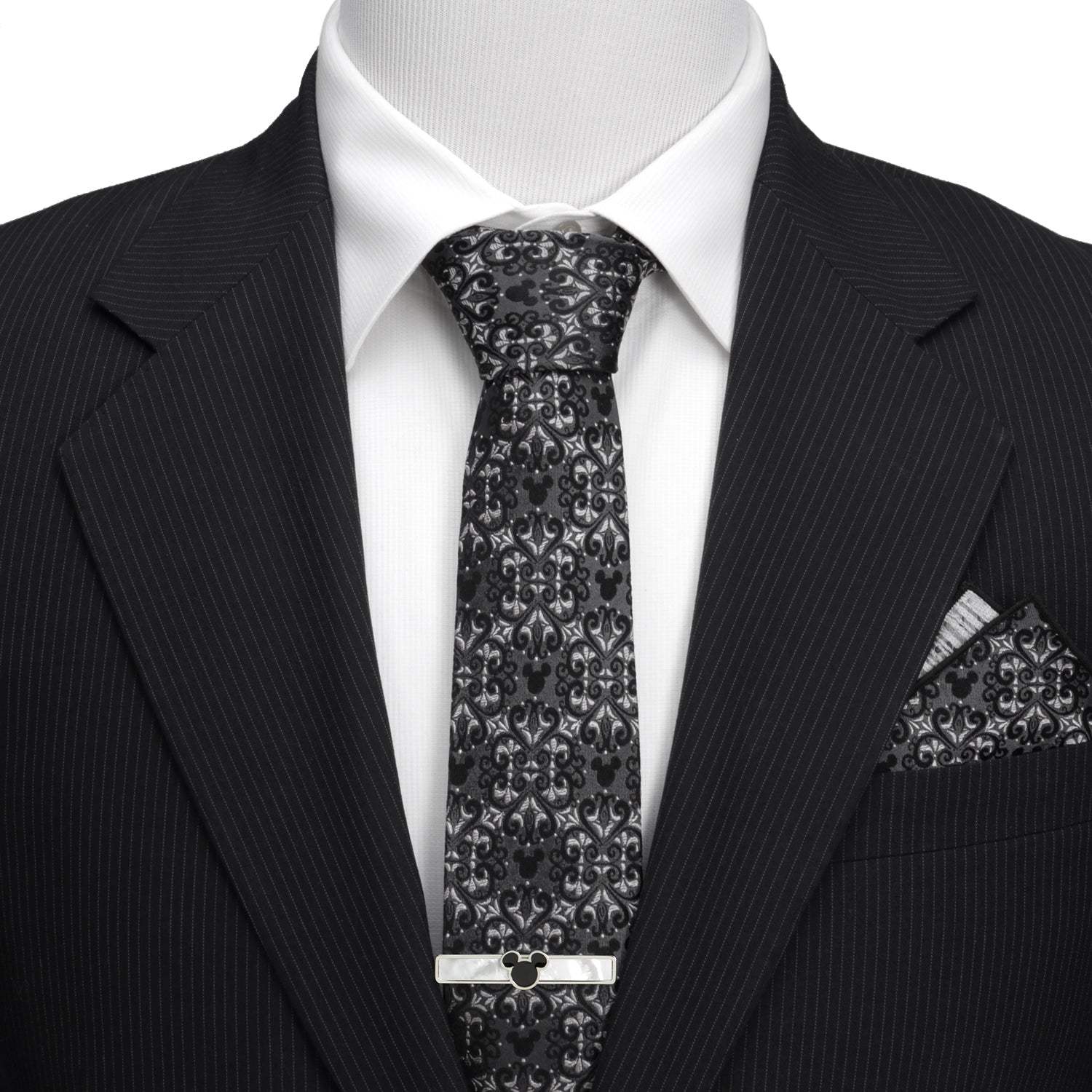 Disney Mickey Mouse Damask Tile Men's Tie - Cufflinks.com - Flyclothing LLC