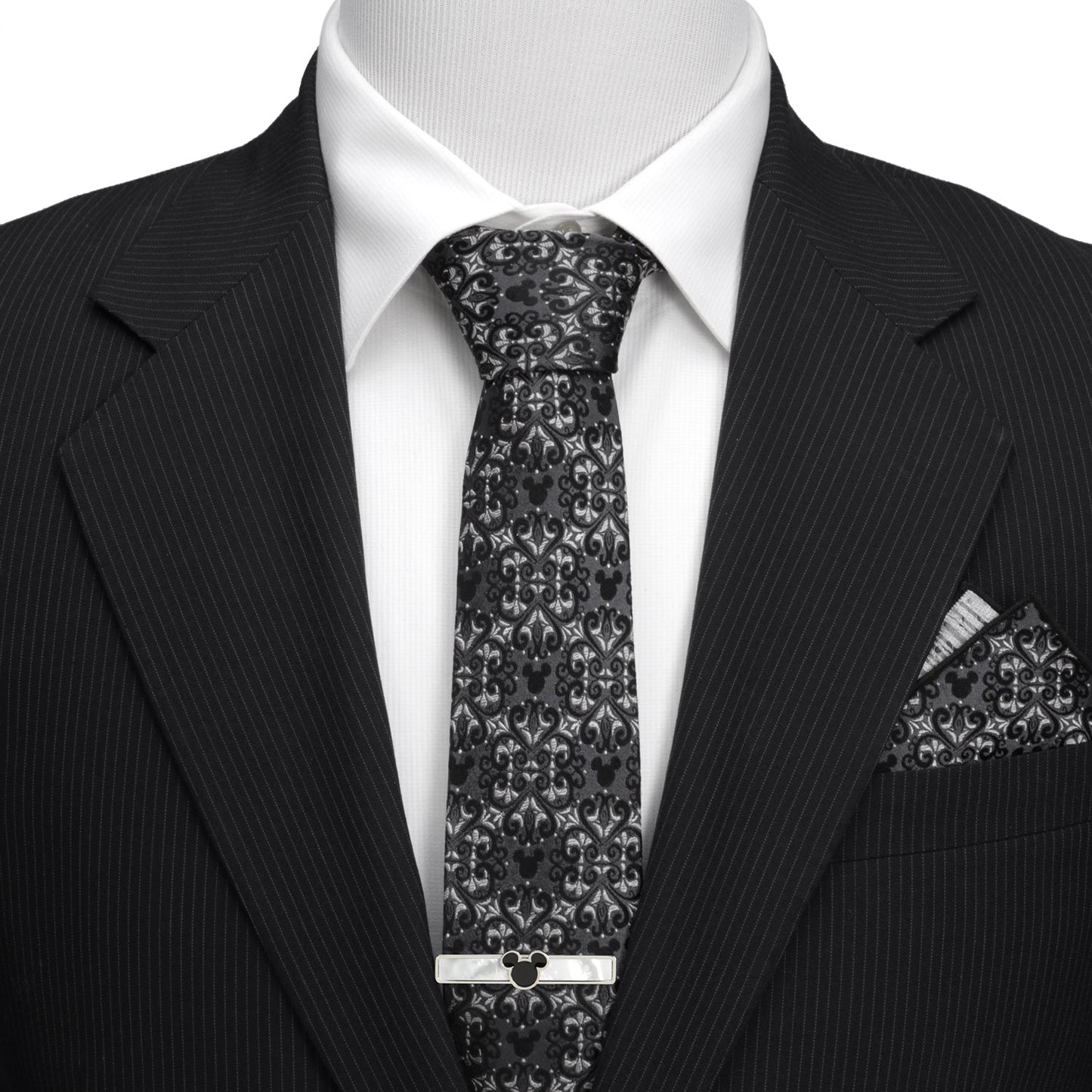 Disney Mickey Mouse Damask Tile Men's Tie - Cufflinks.com - Flyclothing LLC