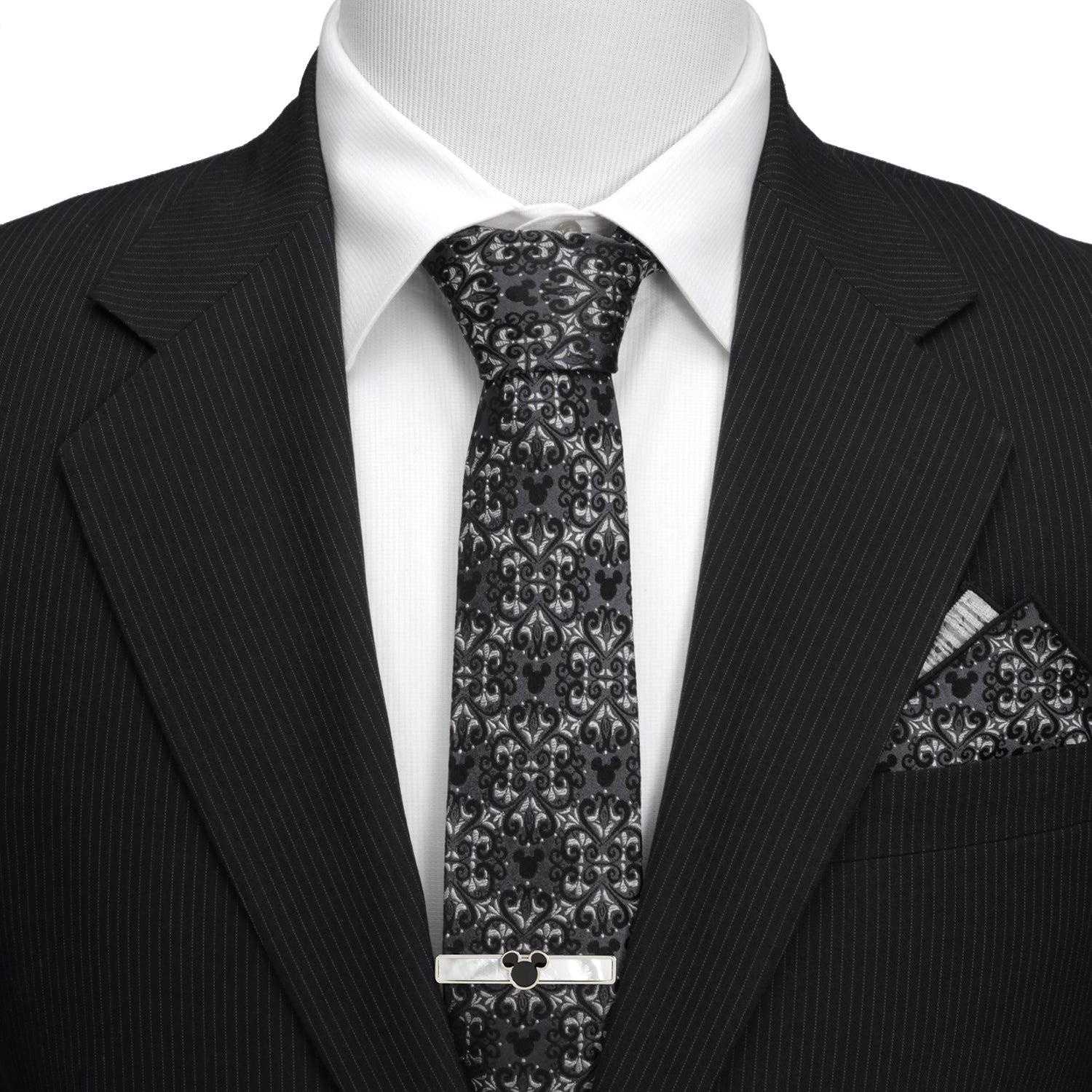 Disney Mickey Mouse Damask Tile Men's Tie - Cufflinks.com - Flyclothing LLC