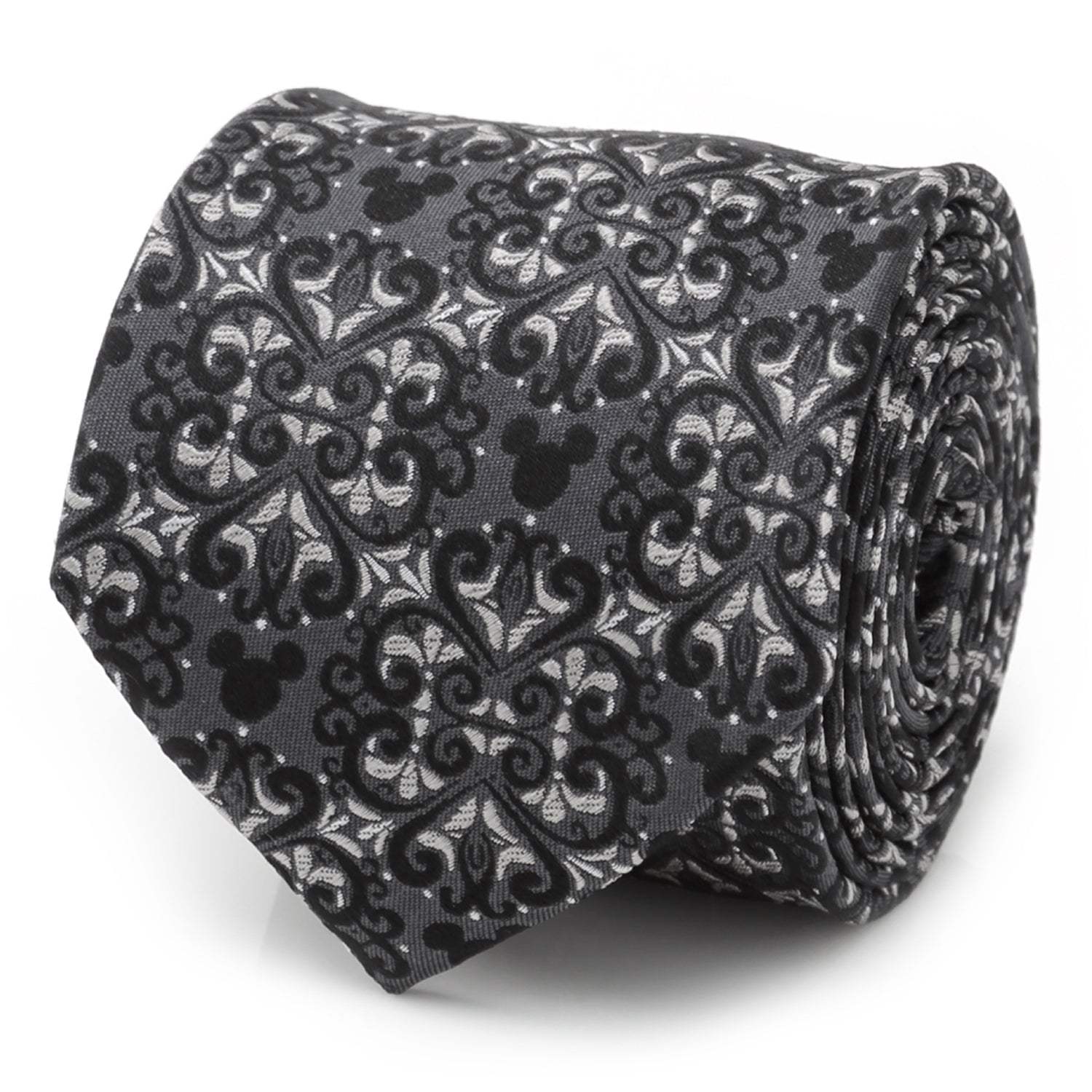 Disney Mickey Mouse Damask Tile Men's Tie - Cufflinks.com - Flyclothing LLC