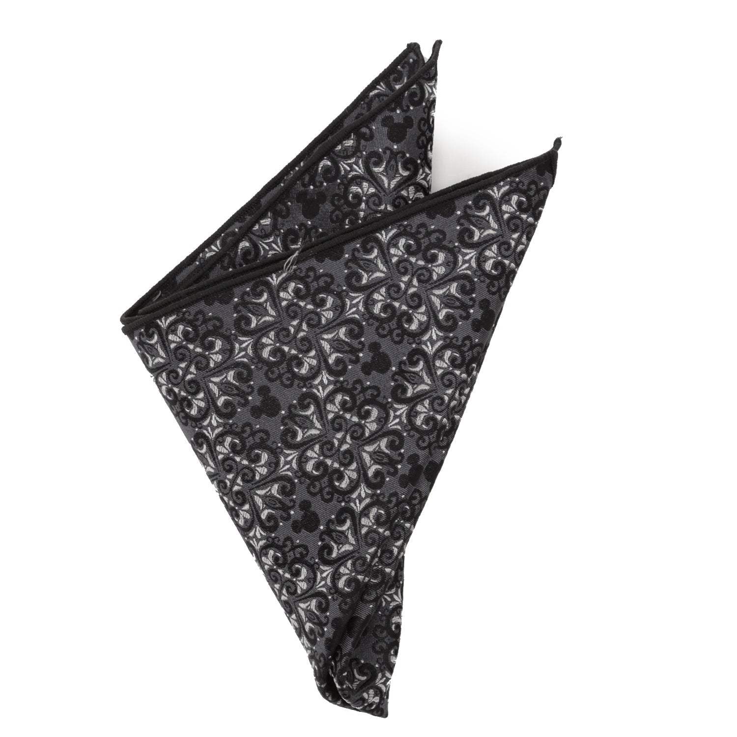 Disney Mickey Mouse Damask Tile Pocket Square - Cufflinks.com - Flyclothing LLC