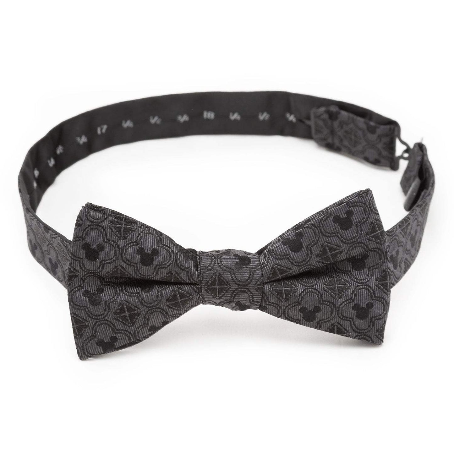 Disney Mickey Mouse Pattern Black Bow Tie - Cufflinks.com - Flyclothing LLC