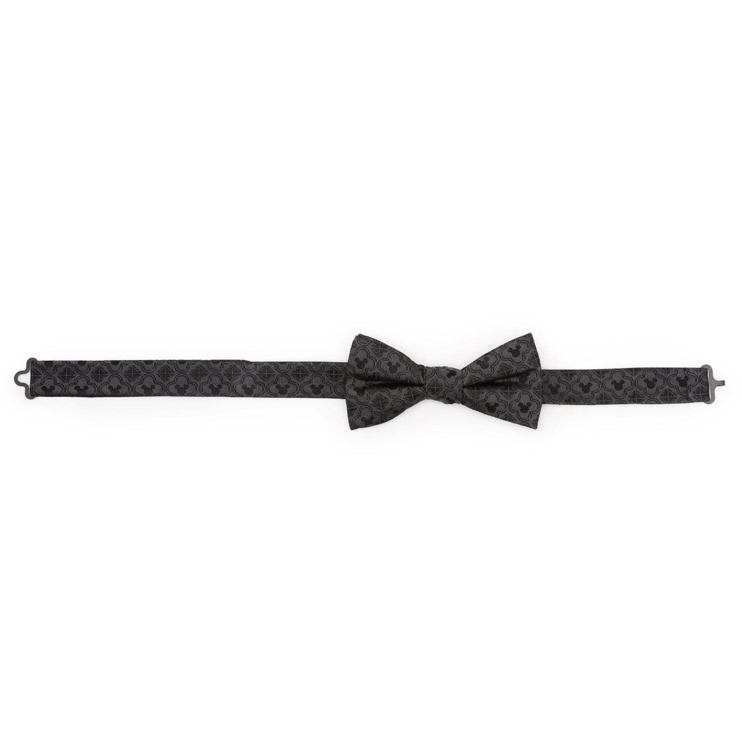 Disney Mickey Mouse Pattern Black Bow Tie - Cufflinks.com - Flyclothing LLC