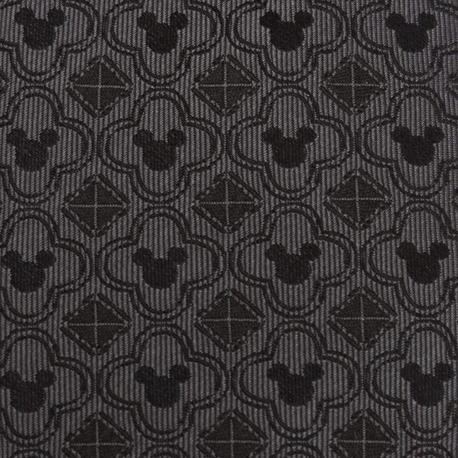 Disney Mickey Mouse Pattern Black Men's Tie - Cufflinks.com - Flyclothing LLC