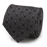 Disney Mickey Mouse Pattern Black Men's Tie - Cufflinks.com - Flyclothing LLC