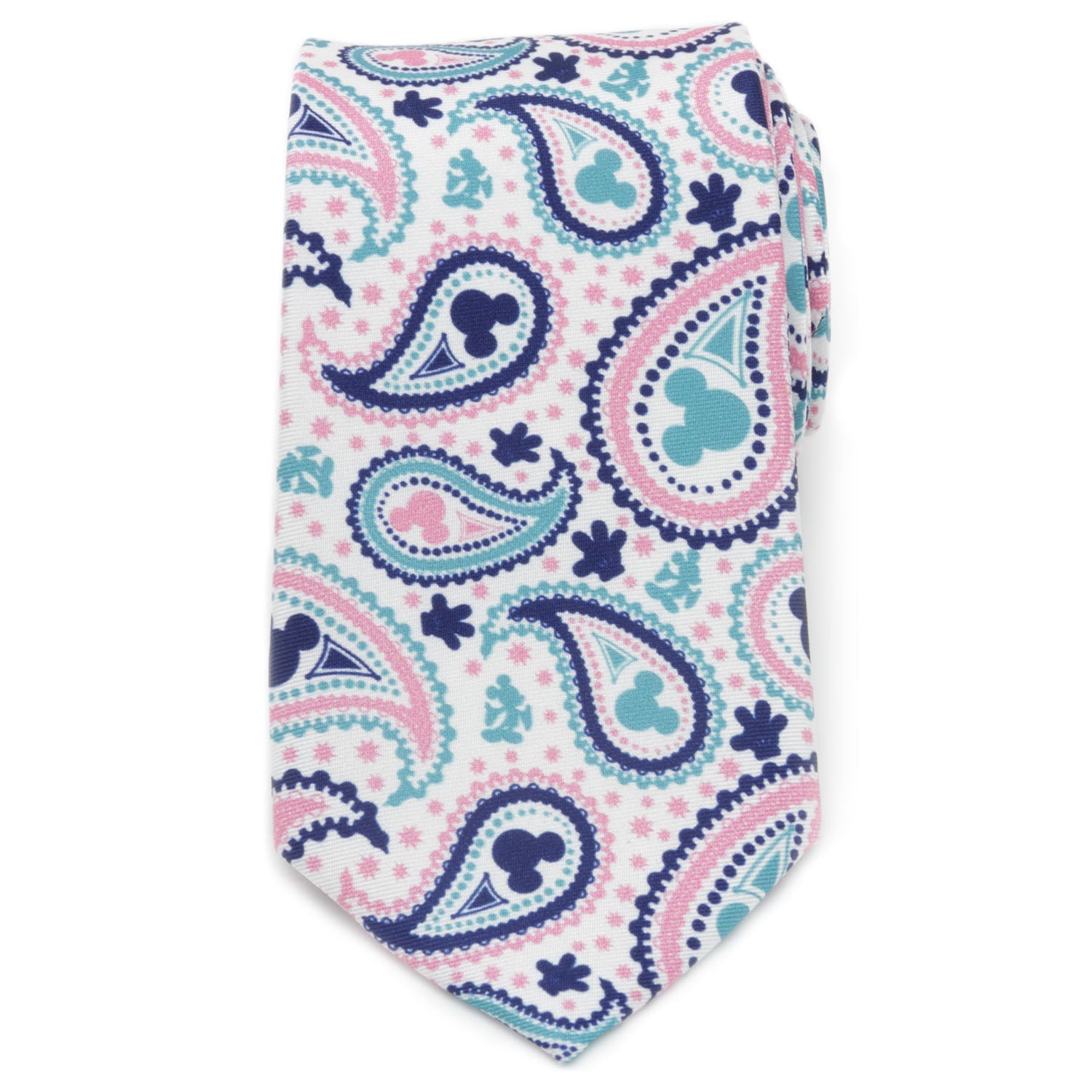 Disney Mickey Mouse Paisley Multi Men's Tie - Cufflinks.com - Flyclothing LLC