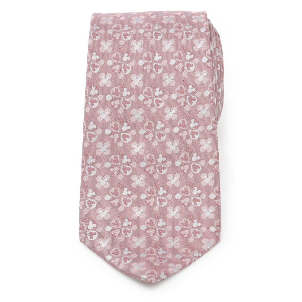 Disney Mickey Mouse Silhouette Blossom Pink Men's Tie - Cufflinks.com - Flyclothing LLC
