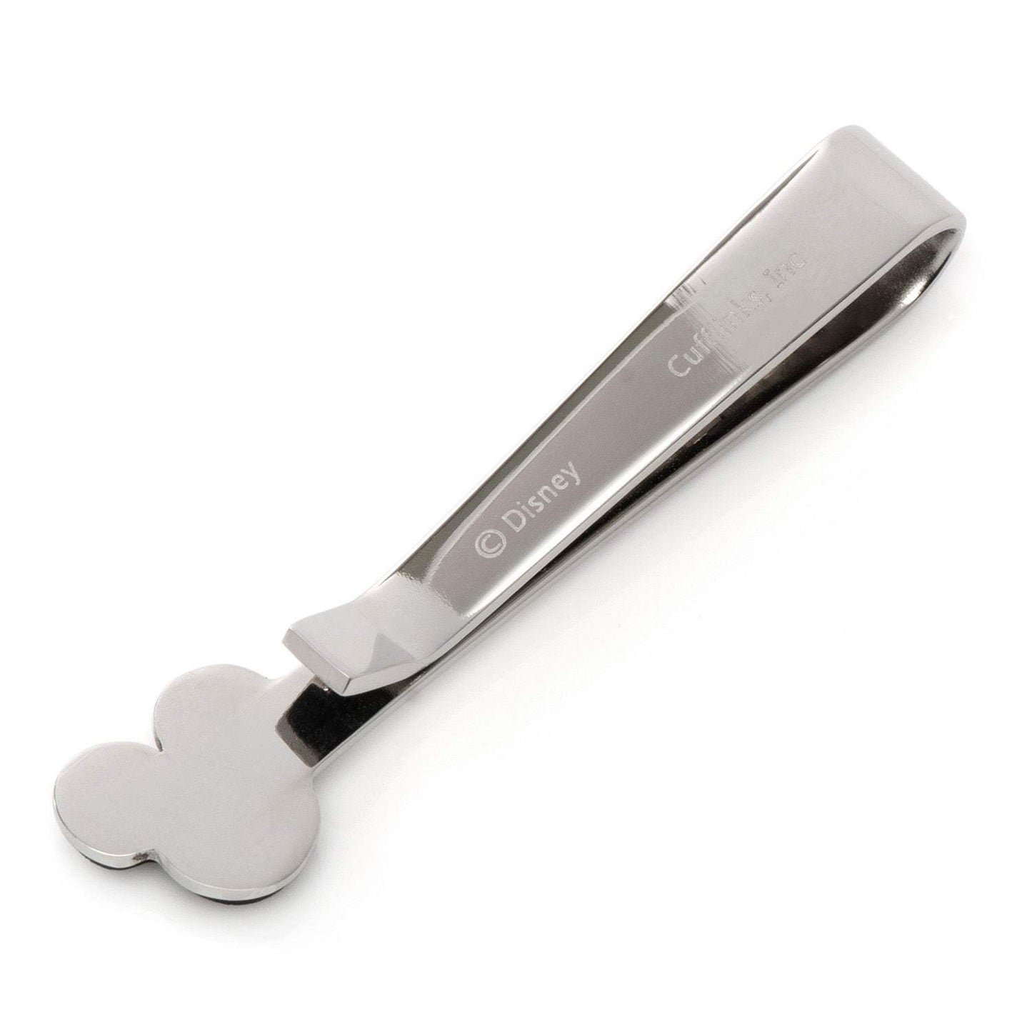 Disney Mickey Mouse Onyx Stainless Steel Tie Bar - Cufflinks.com - Flyclothing LLC