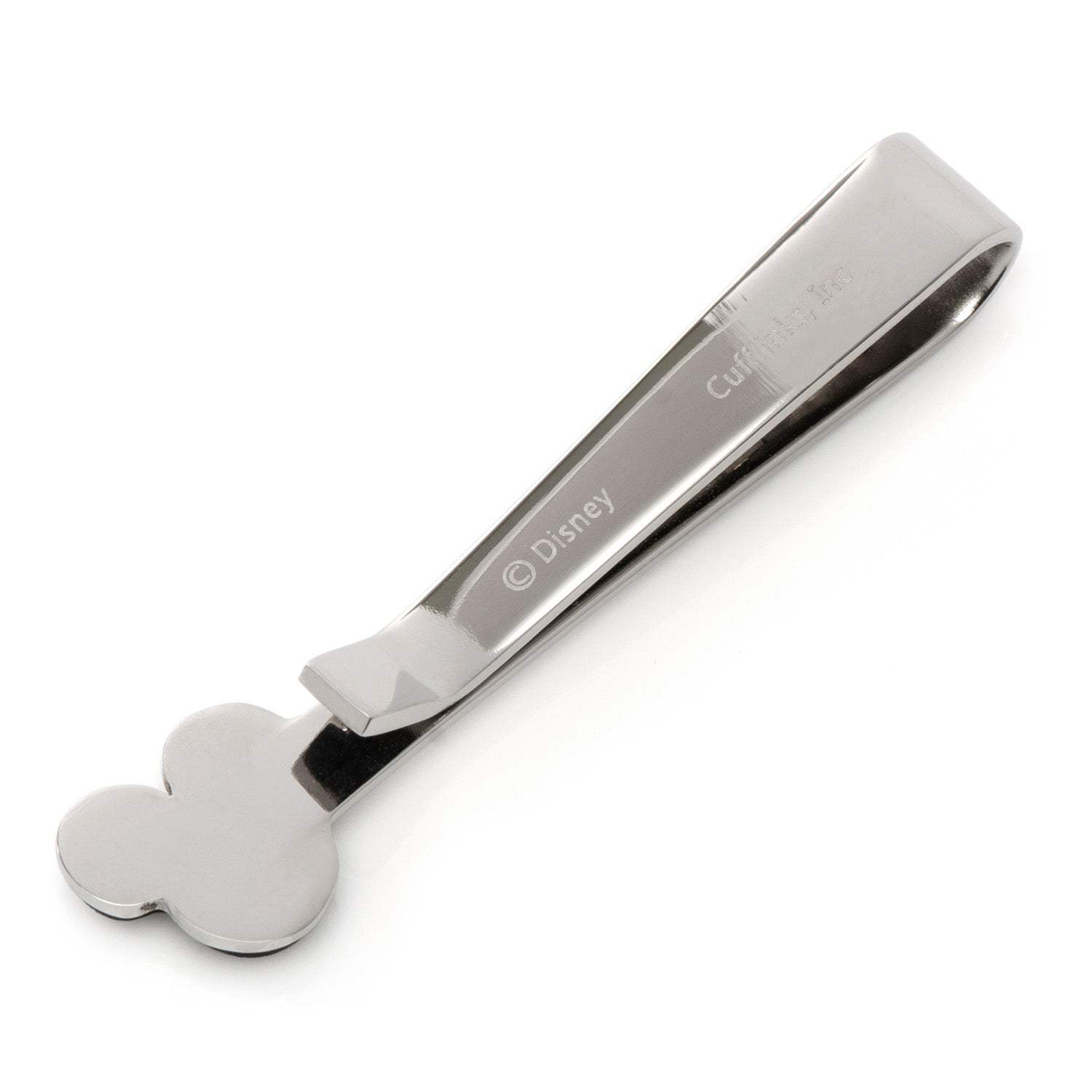 Disney Mickey Mouse Onyx Stainless Steel Tie Bar - Cufflinks.com - Flyclothing LLC
