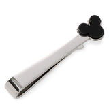 Disney Mickey Mouse Onyx Stainless Steel Tie Bar - Cufflinks.com - Flyclothing LLC