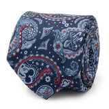 Disney Mickey and Friends Paisley Blue Multi Men's Tie - Cufflinks.com - Flyclothing LLC