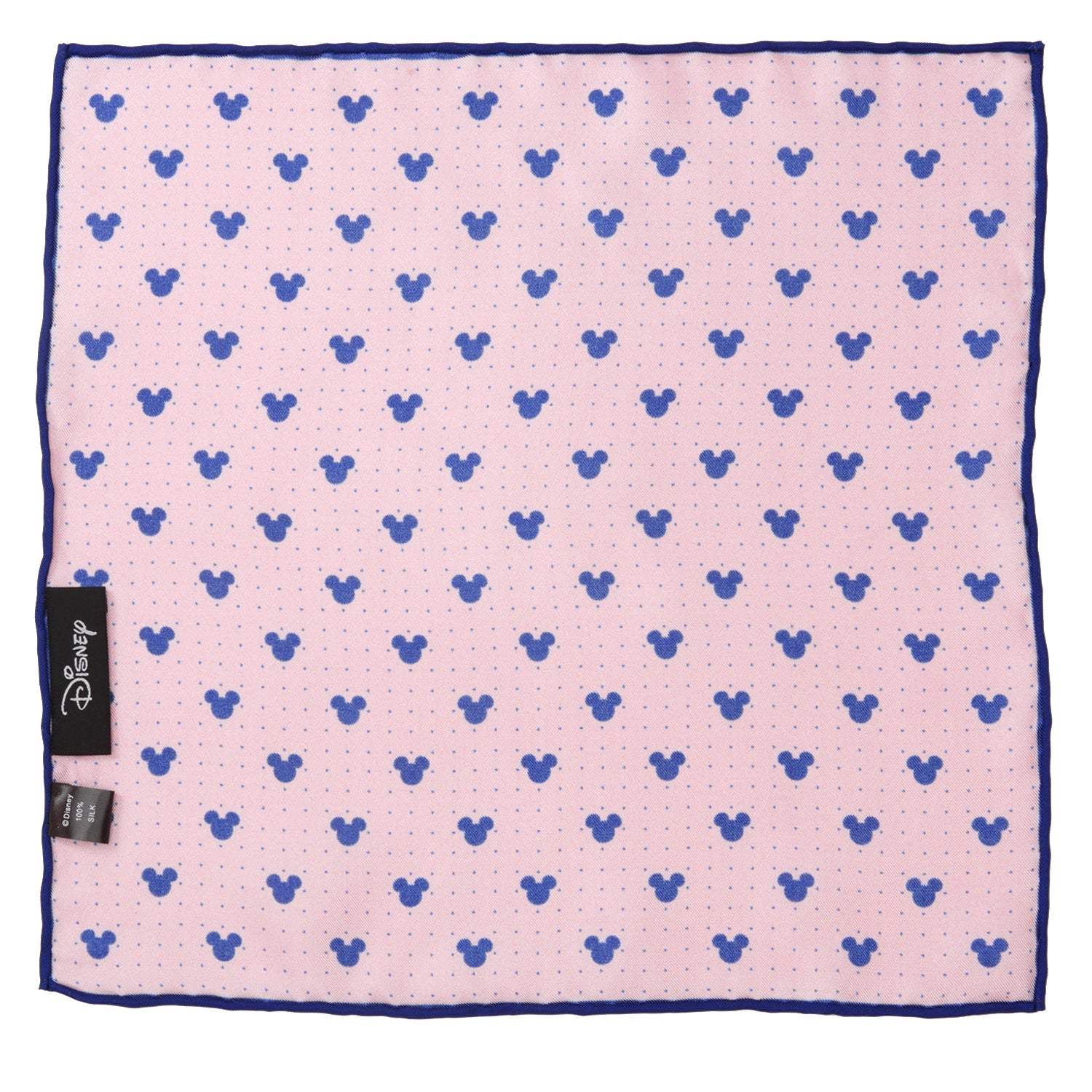 Disney Mickey Mouse Dot Pink Pocket Square - Cufflinks.com - Flyclothing LLC