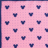 Disney Mickey Mouse Dot Pink Pocket Square - Cufflinks.com - Flyclothing LLC