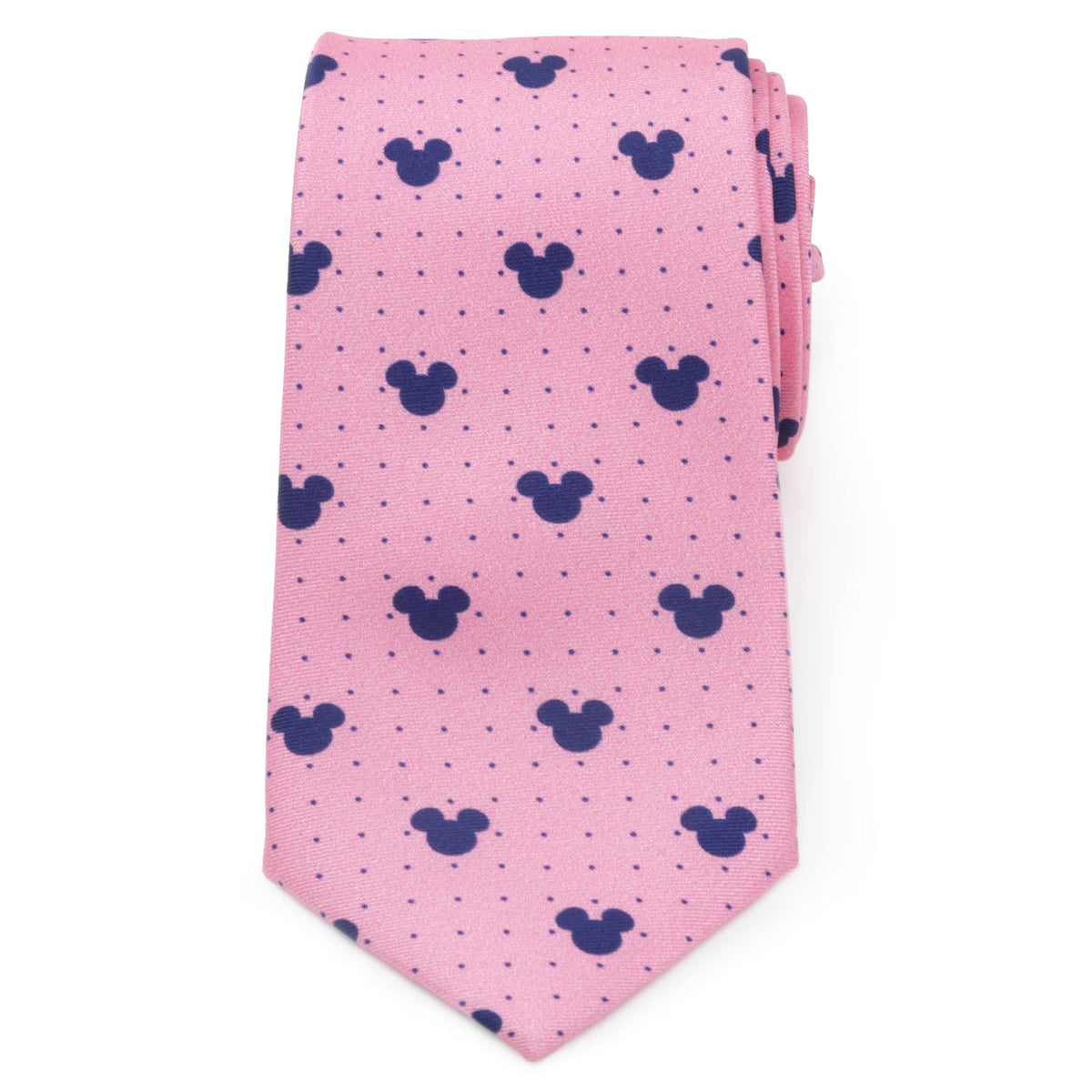 Disney Mickey Mouse Dot Pink Men's Tie - Cufflinks.com - Flyclothing LLC