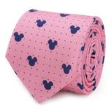 Disney Mickey Mouse Dot Pink Men's Tie - Cufflinks.com - Flyclothing LLC