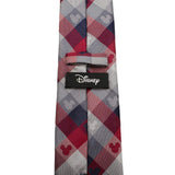 Disney Mickey Mouse Red and Blue Plaid Men's Tie - Cufflinks.com - Flyclothing LLC
