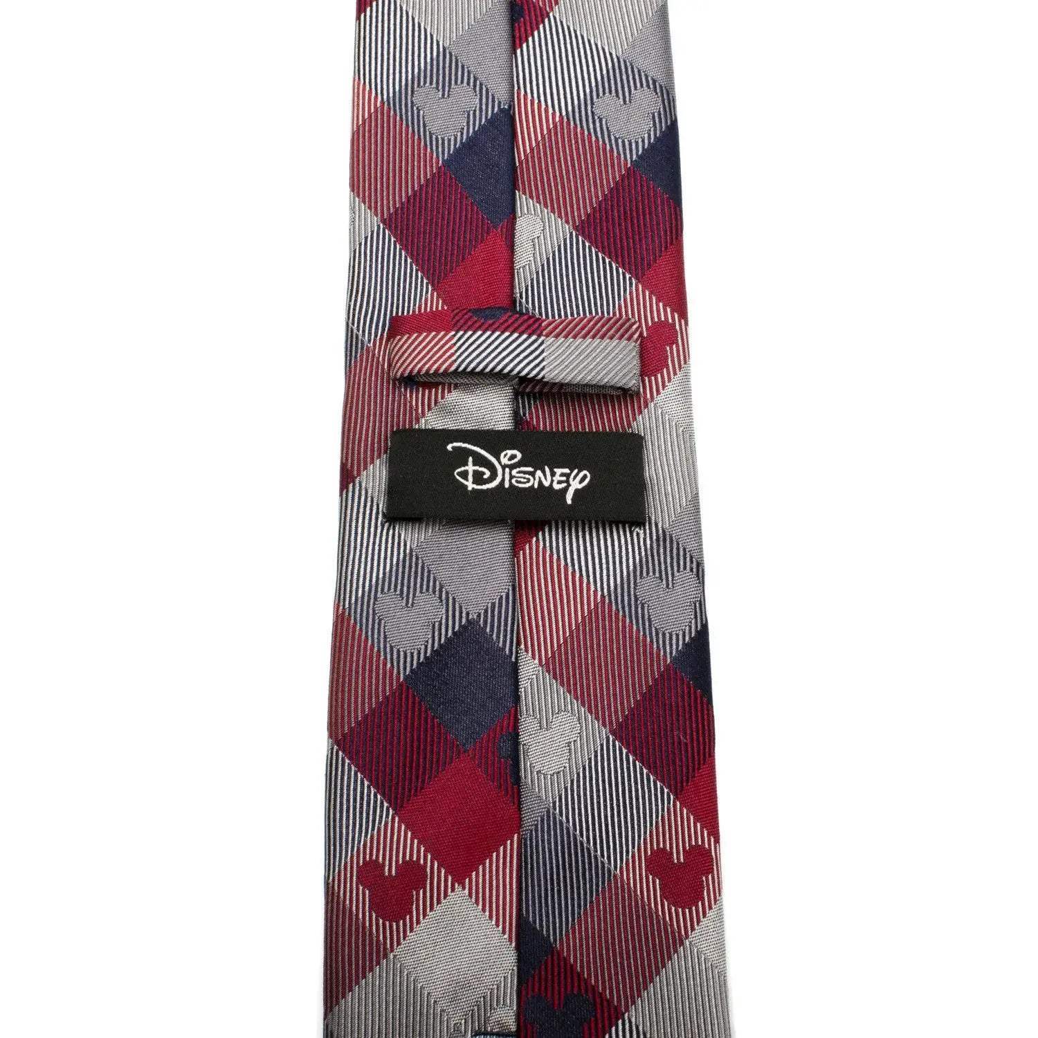 Disney Mickey Mouse Red and Blue Plaid Men's Tie - Cufflinks.com - Flyclothing LLC