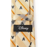 Disney Mickey Mouse Silhouette Tan Plaid Tie - Cufflinks.com - Flyclothing LLC