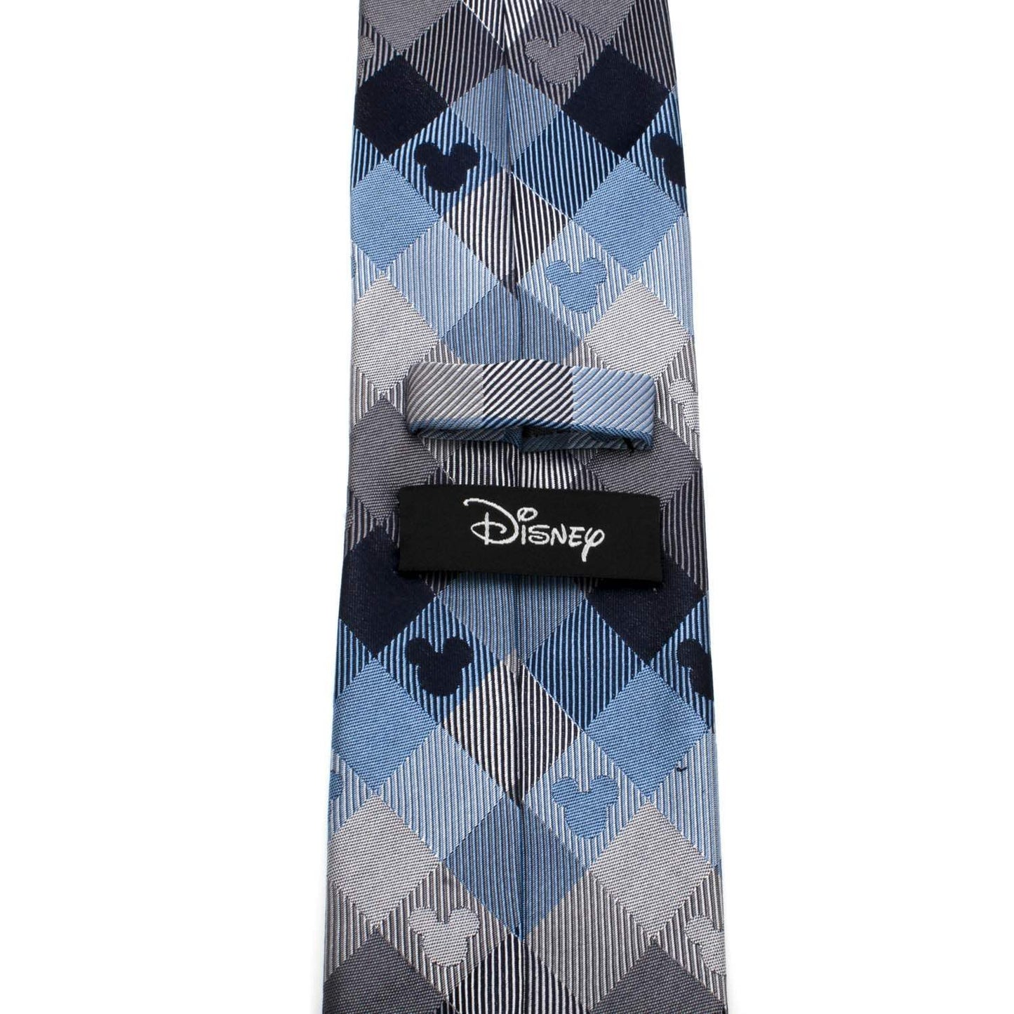 Disney Mickey Mouse Blue Plaid Mens Tie - Cufflinks.com - Flyclothing LLC
