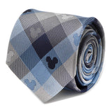 Disney Mickey Mouse Blue Plaid Mens Tie - Cufflinks.com - Flyclothing LLC