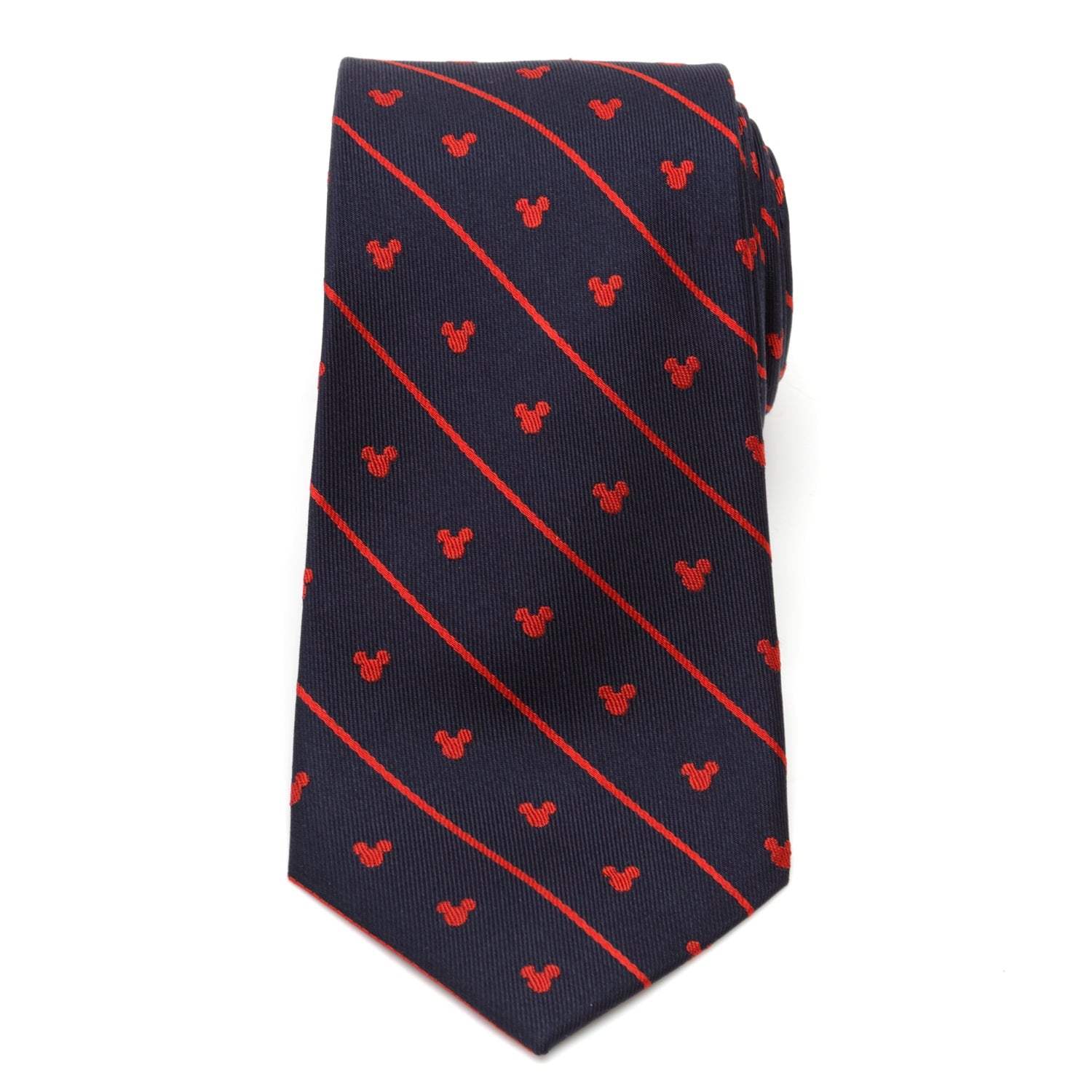 Disney Mickey Mouse Navy Pinstripe Tie - Cufflinks.com - Flyclothing LLC