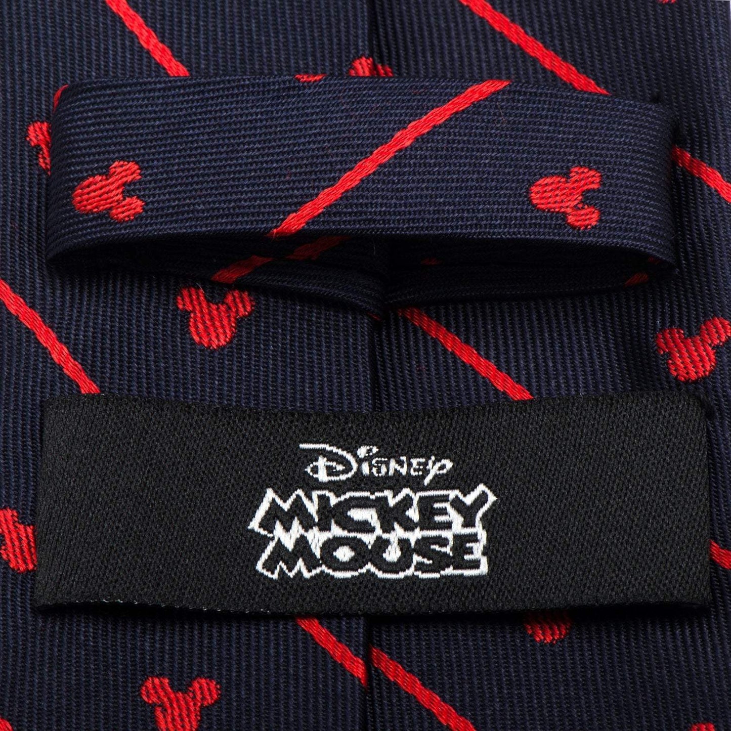 Disney Mickey Mouse Navy Pinstripe Tie - Cufflinks.com - Flyclothing LLC