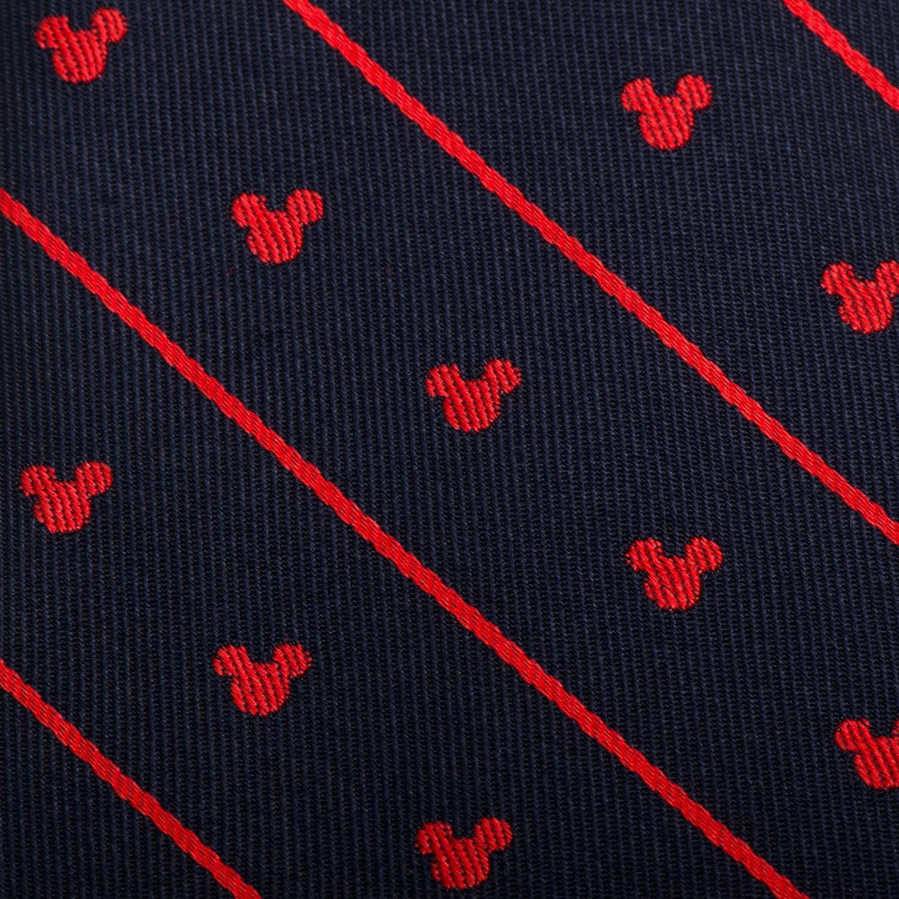 Disney Mickey Mouse Navy Pinstripe Tie - Cufflinks.com - Flyclothing LLC