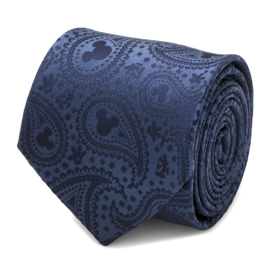 Disney Mickey Mouse Navy Paisley Men's Tie