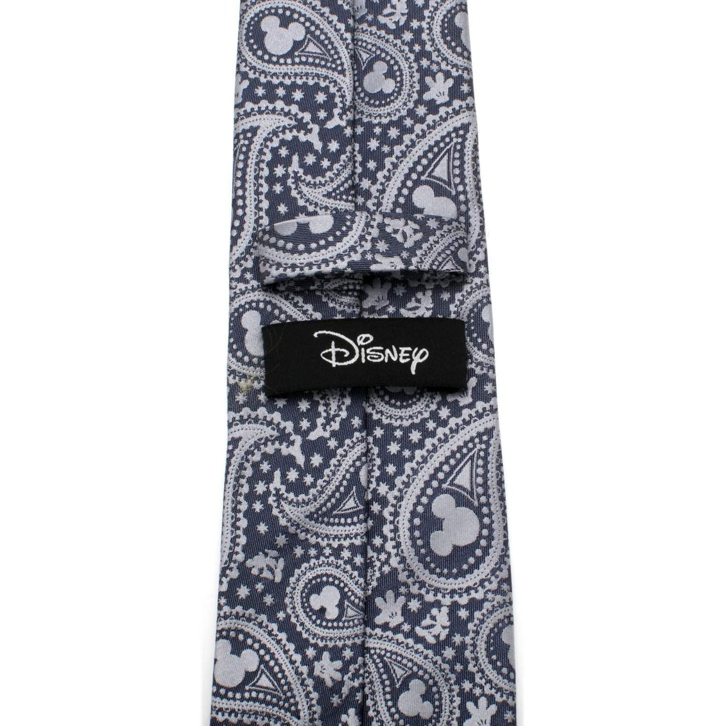 Disney Mickey Mouse Gray Paisley Mens Tie - Cufflinks.com - Flyclothing LLC
