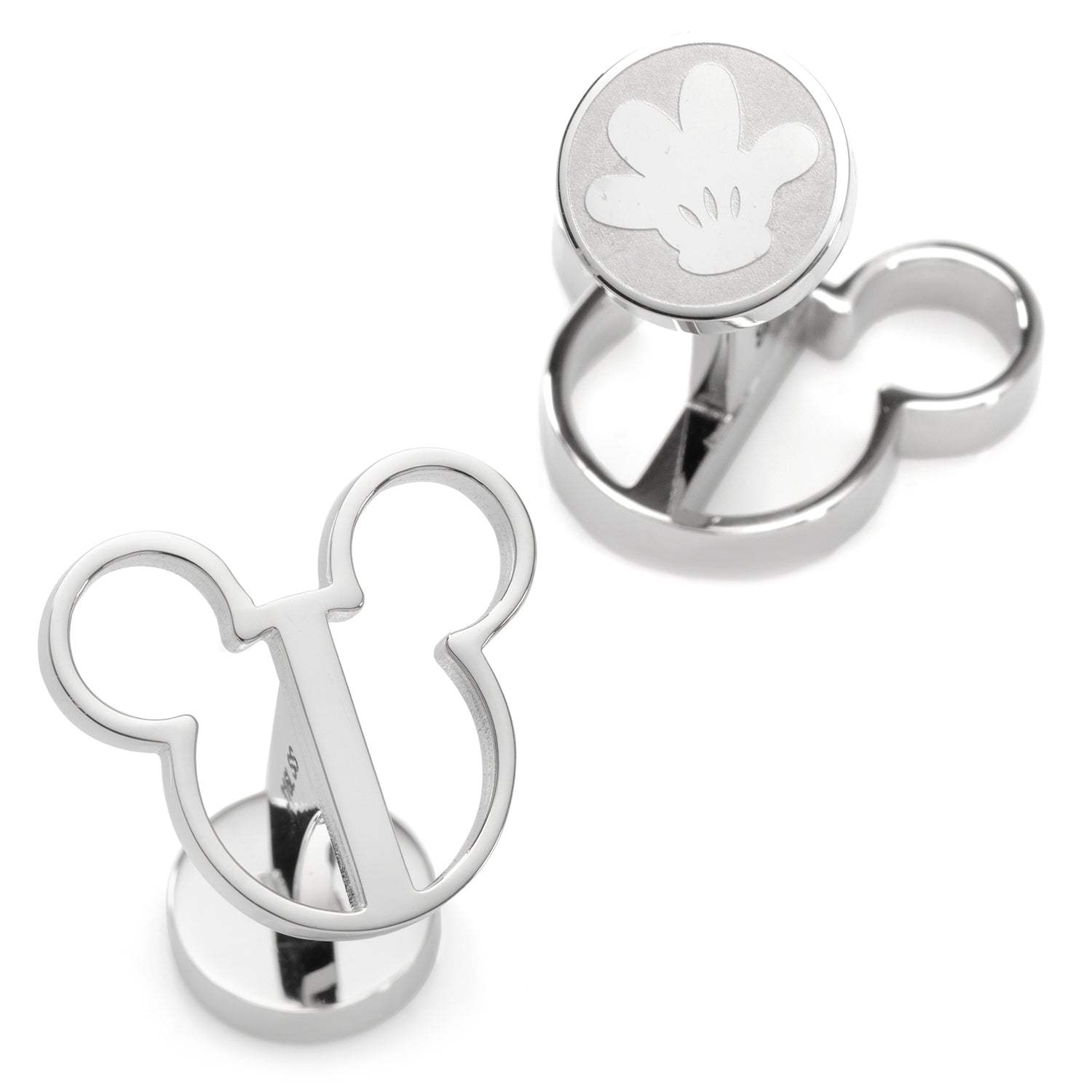 Disney Mickey Mouse Silhouette Cutout Cufflinks - Cufflinks.com - Flyclothing LLC