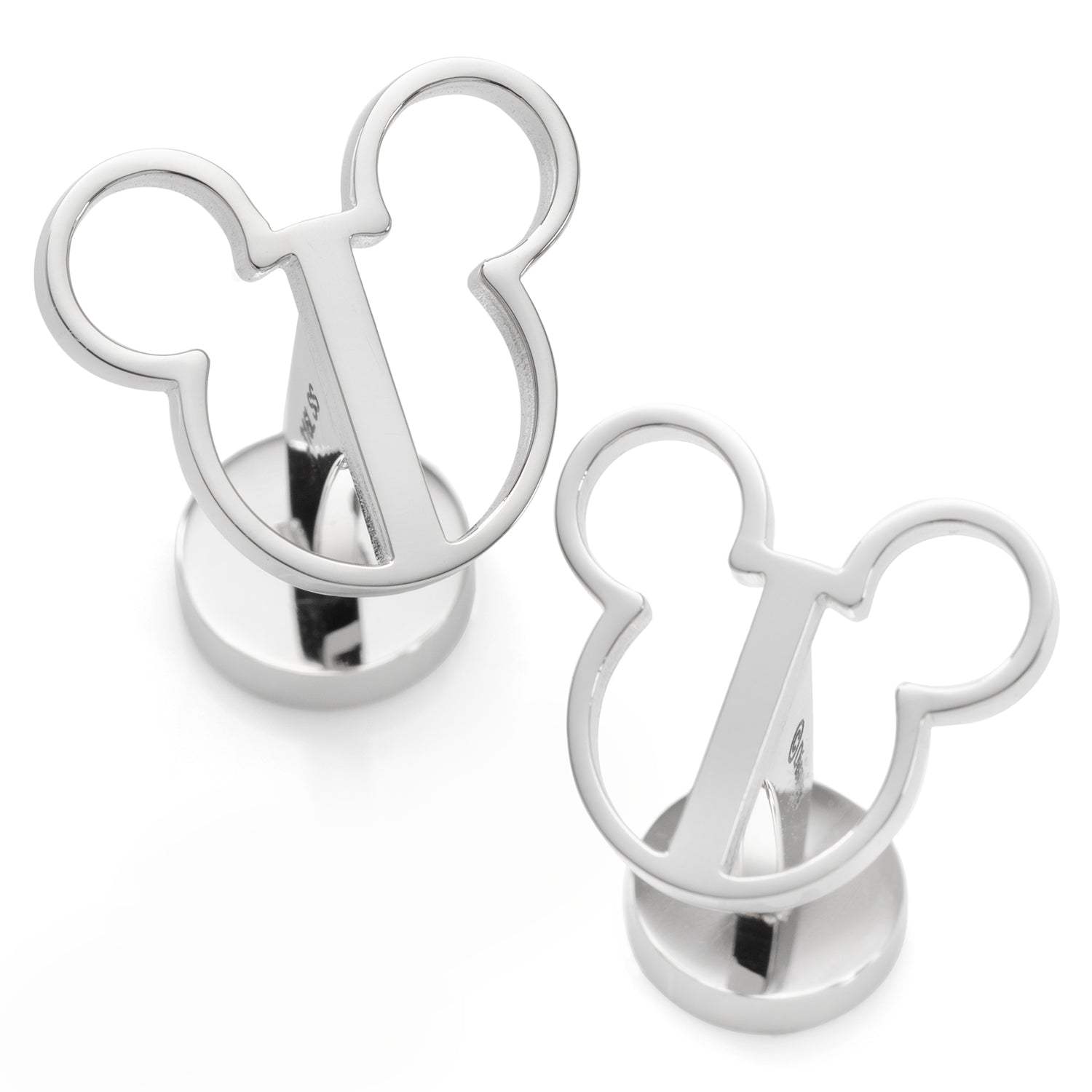 Disney Mickey Mouse Silhouette Cutout Cufflinks - Cufflinks.com - Flyclothing LLC