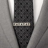 Disney Mickey Mouse Silhouette Cutout Silver Tie Bar - Cufflinks.com - Flyclothing LLC