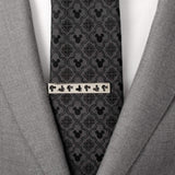 Disney Mickey Mouse Silhouette Cutout Silver Tie Bar - Cufflinks.com - Flyclothing LLC