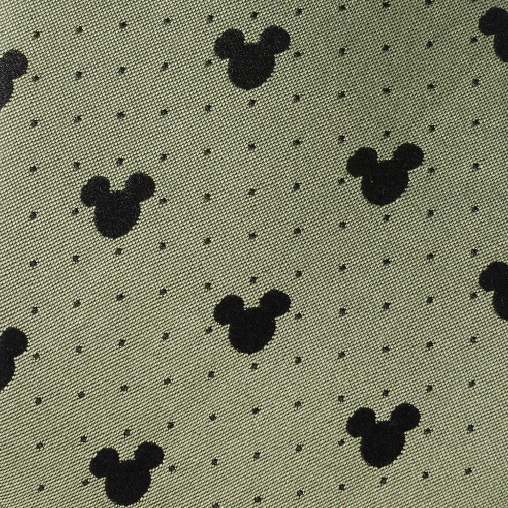Disney Mickey Mouse Silhouette Dot Green Men's Tie - Cufflinks.com - Flyclothing LLC