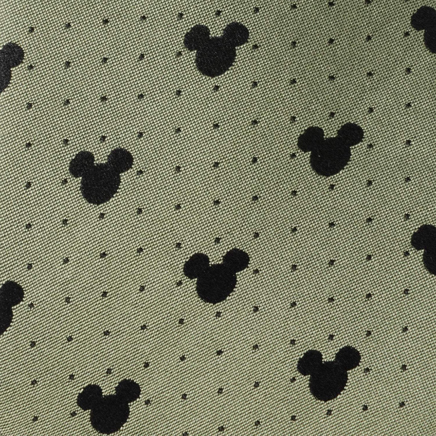 Disney Mickey Mouse Silhouette Dot Green Men's Tie - Cufflinks.com - Flyclothing LLC