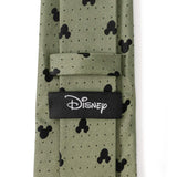 Disney Mickey Mouse Silhouette Dot Green Men's Tie - Cufflinks.com - Flyclothing LLC