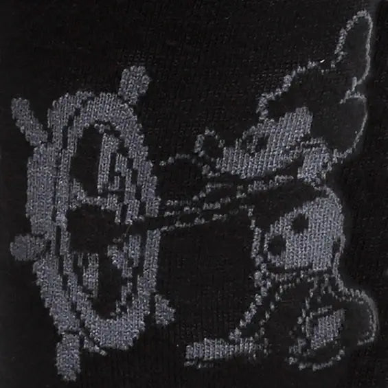 Disney Mickey Mouse Steamboat Willie Sock and Mickey Blue Lapel Pin Gift Set - Cufflinks.com - Flyclothing LLC