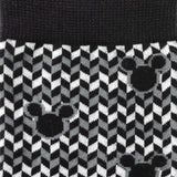 Disney Mickey Mouse Silhouette Chevron Sock and Mickey Blue Lapel Pin Gift Set - Cufflinks.com - Flyclothing LLC