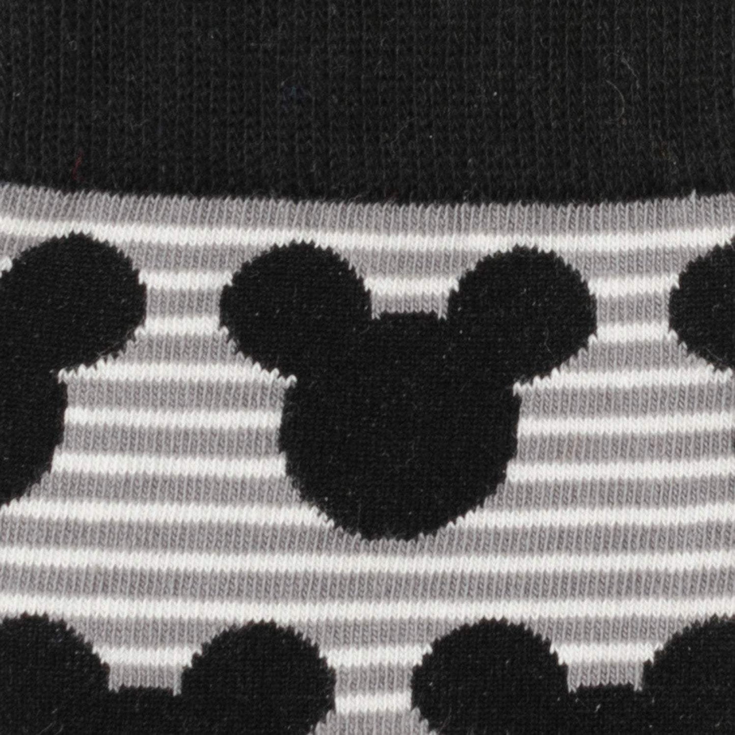 Disney Mickey Mouse Stripe Gray Sock and Mickey Blue Lapel Pin Gift Set - Cufflinks.com - Flyclothing LLC