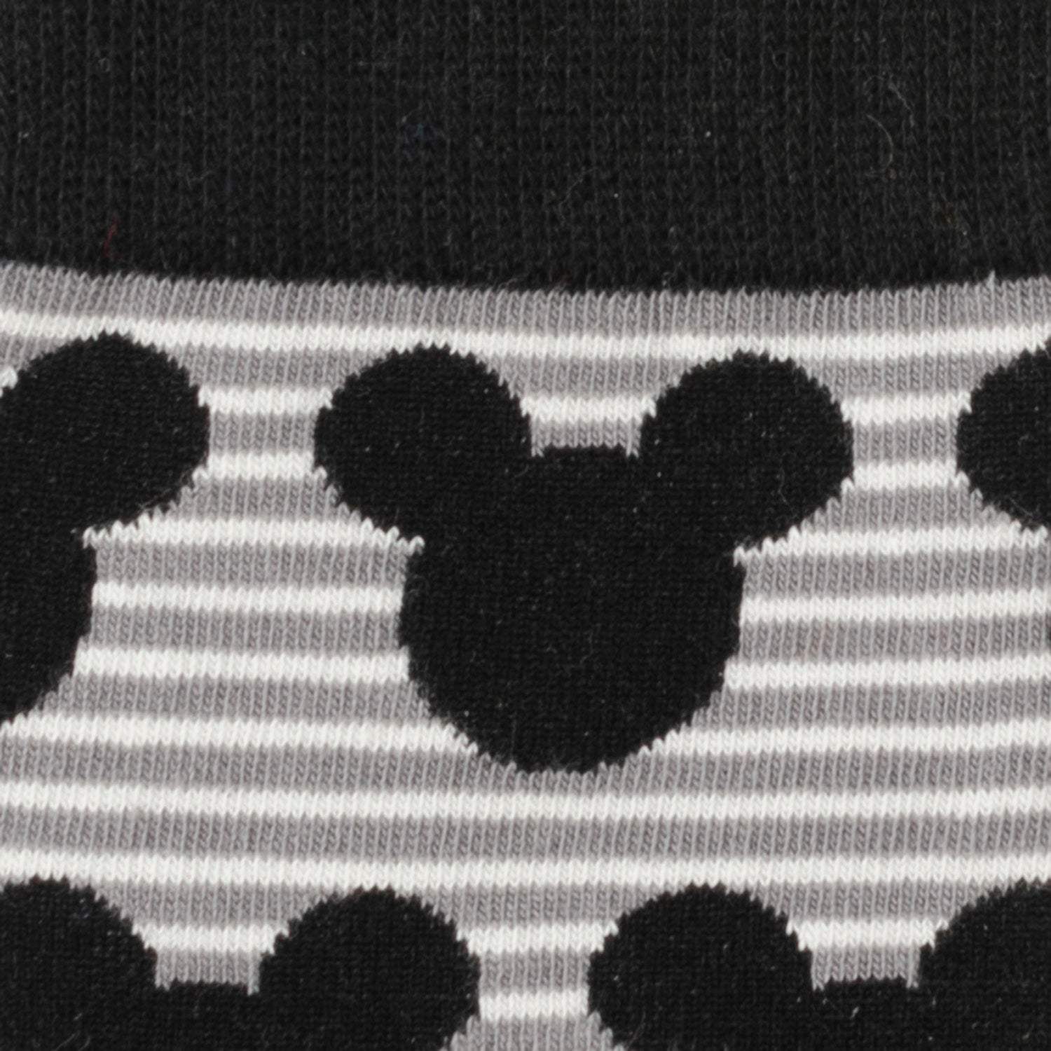 Disney Mickey Mouse Stripe Gray Sock and Mickey Blue Lapel Pin Gift Set - Cufflinks.com - Flyclothing LLC
