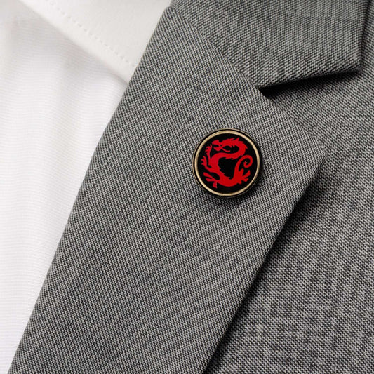 Disney Mulan Mushu Emblem Lapel Pin - Cufflinks.com - Flyclothing LLC