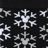 Disney Mickey Mouse Snow Black Sock and Mickey Blue Lapel Pin Gift Set