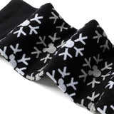 Disney Mickey Mouse Snow Black Sock and Mickey Blue Lapel Pin Gift Set